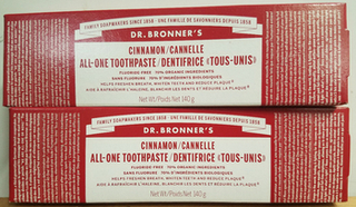 Cinnamon Toothpaste Dr Bronners thumbnail