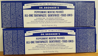 Peppermint Toothpaste Dr Bronners thumbnail