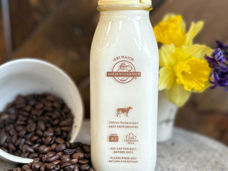 Coffee Cream Guernsey Glass thumbnail