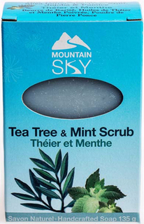 Bar - Tea Tree & Mint Scrub (Mountain Sky)