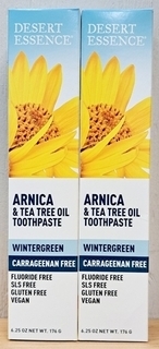 TOOTHPASTE Arnica & Tea Tree Wintergreen thumbnail