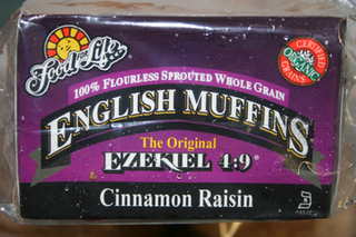 English Muffins Cinnamon-Raisin Ezekiel 4-91 thumbnail