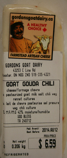 Goat Gouda Chili (Gordon's Dairy) thumbnail