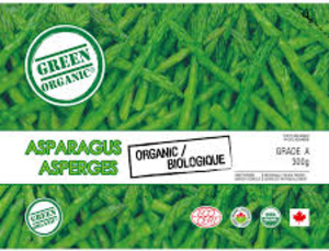 Frozen - Asparagus Green (Green Organic)