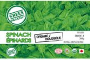 Frozen - Spinach (Green Organic)