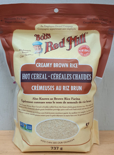 Bobs Creamy Brown Rice Cereal thumbnail