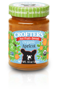 Just Fruit Spread - Apricot Organic (Crofters)
