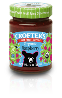 Just Fruit Spread - Raspberry Organic (Crofters)