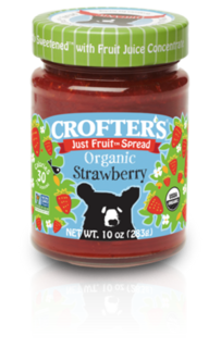 Just Fruit Spread - Strawberry Organic (Crofters)