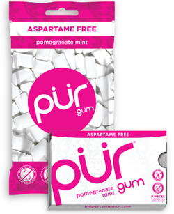 Chewing Gum - Pomergranate Mint (Pur Gum)