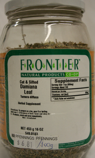 Damiana Leaf JAR thumbnail