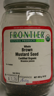 Mustard Seed Brown JAR thumbnail
