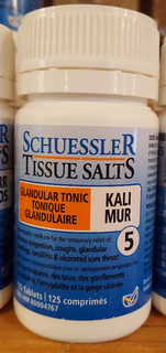 (5)Kali Mur - Glandular Tonic (Schuessler)