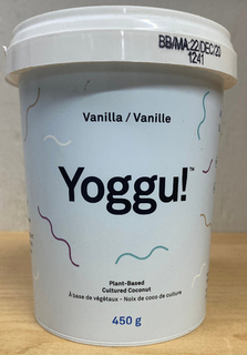 Cultured Coconut Yogurt Vanilla (Yoggu!)