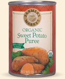 Sweet Potato Puree - Canned