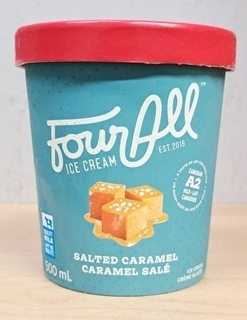Four All salted caramel Tub Ice Cream thumbnail
