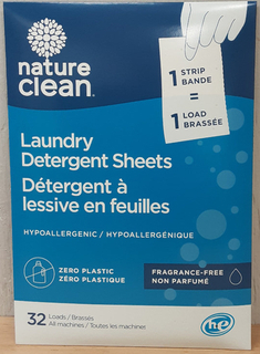 Laundry Sheets Fragrance Free - Nature Clean thumbnail