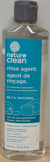 Rinse Aid Dishwasher - Scent Free - Nature Clean thumbnail