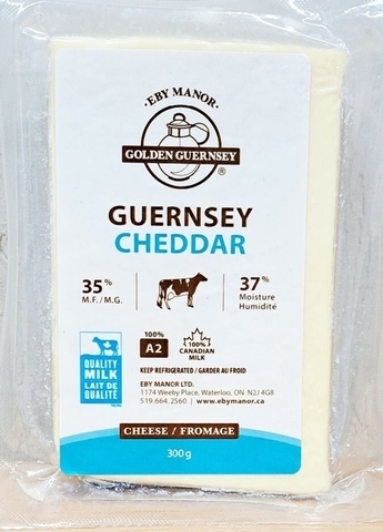 Guernsey Cheese - Cheddar Mild (Eby Manor)