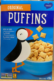 Cereal - Original Puffins (Barbara's)