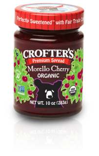 Premium Spread - Morello Cherry Organic (Crofters)