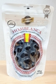 Dumet Hojiblanca Black Olives thumbnail