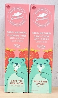 Green Beaver Toothpaste Kids Strawberryft0vcucc012b thumbnail