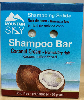Montain Sky - Shampoo Bar - Coconut Cream thumbnail