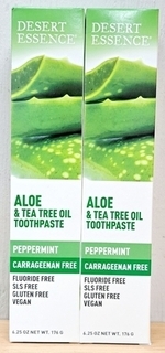 TOOTHPASTE Aloe & Tea Tree Peppermint thumbnail