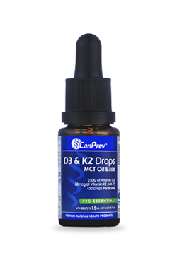 Vitamin D3 & K2 - Drops (CanPrev)